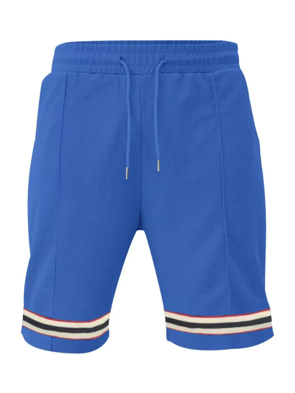 Men's Full Size Textured Knit Drawstring Shorts Plus Size