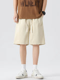 Men's Full Size Wide-Leg Shorts Plus Size