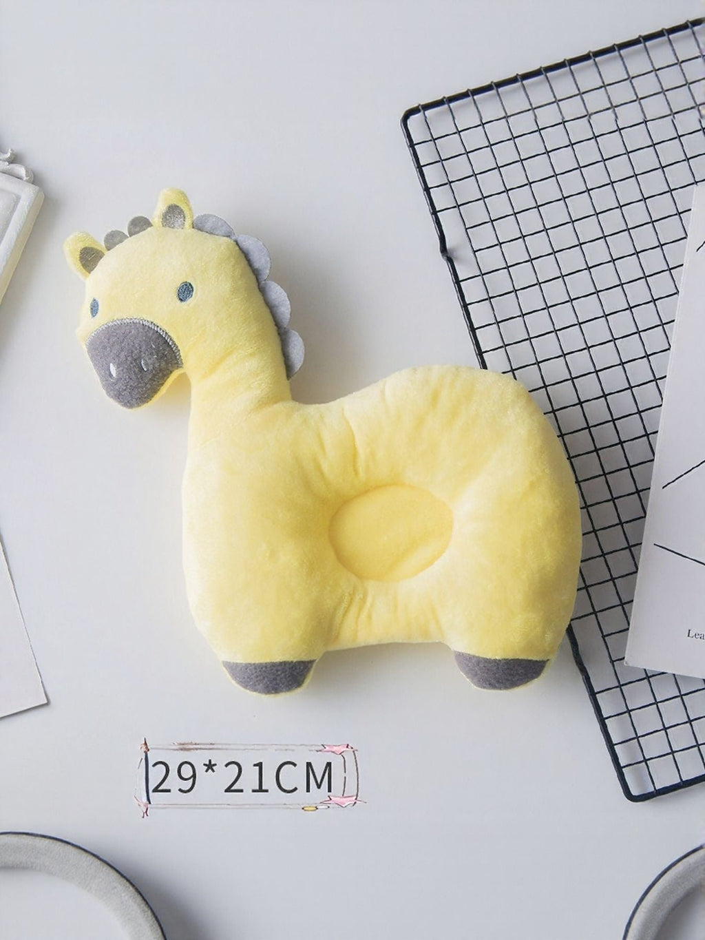 Animal Shaped Head Protection Plush Pillow