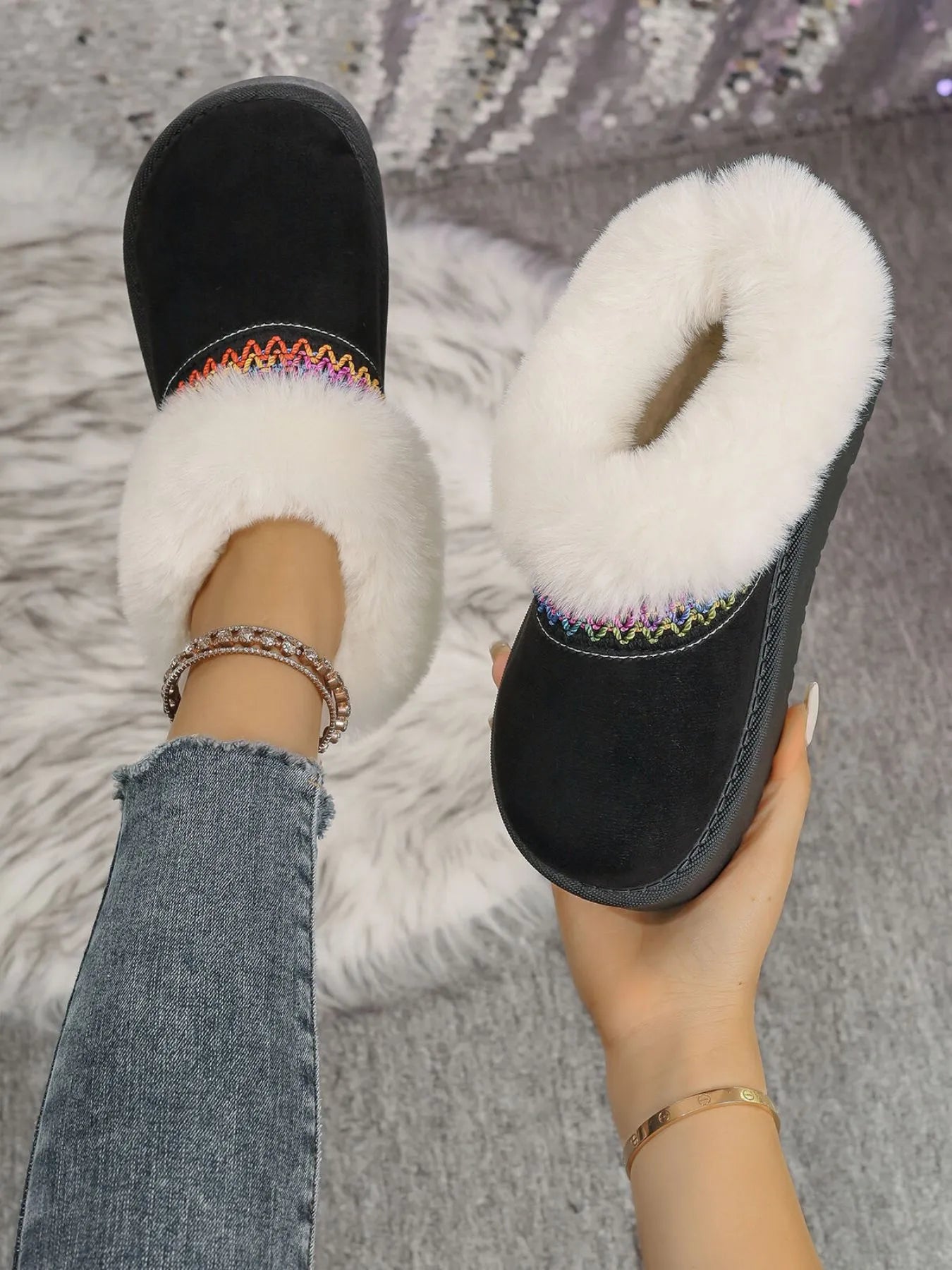 Round Toe Platform Boots