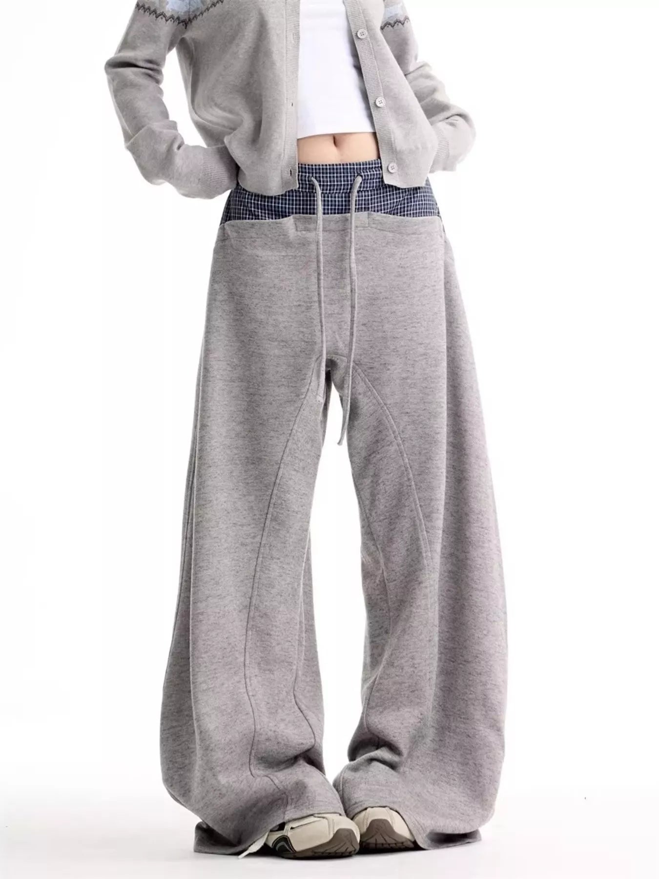 Men's Wide Leg Drawstring Pants