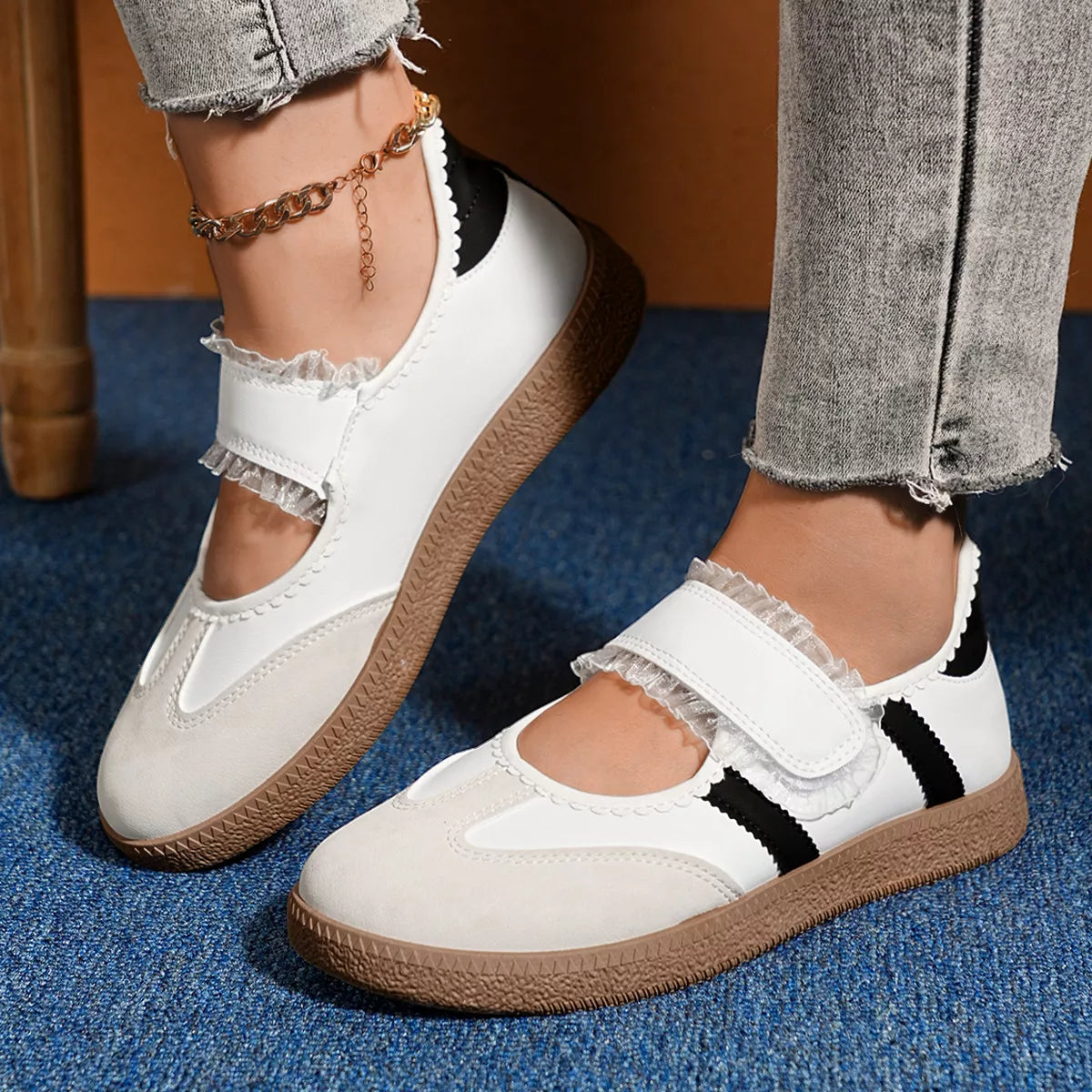 Round Toe Slip-Ons