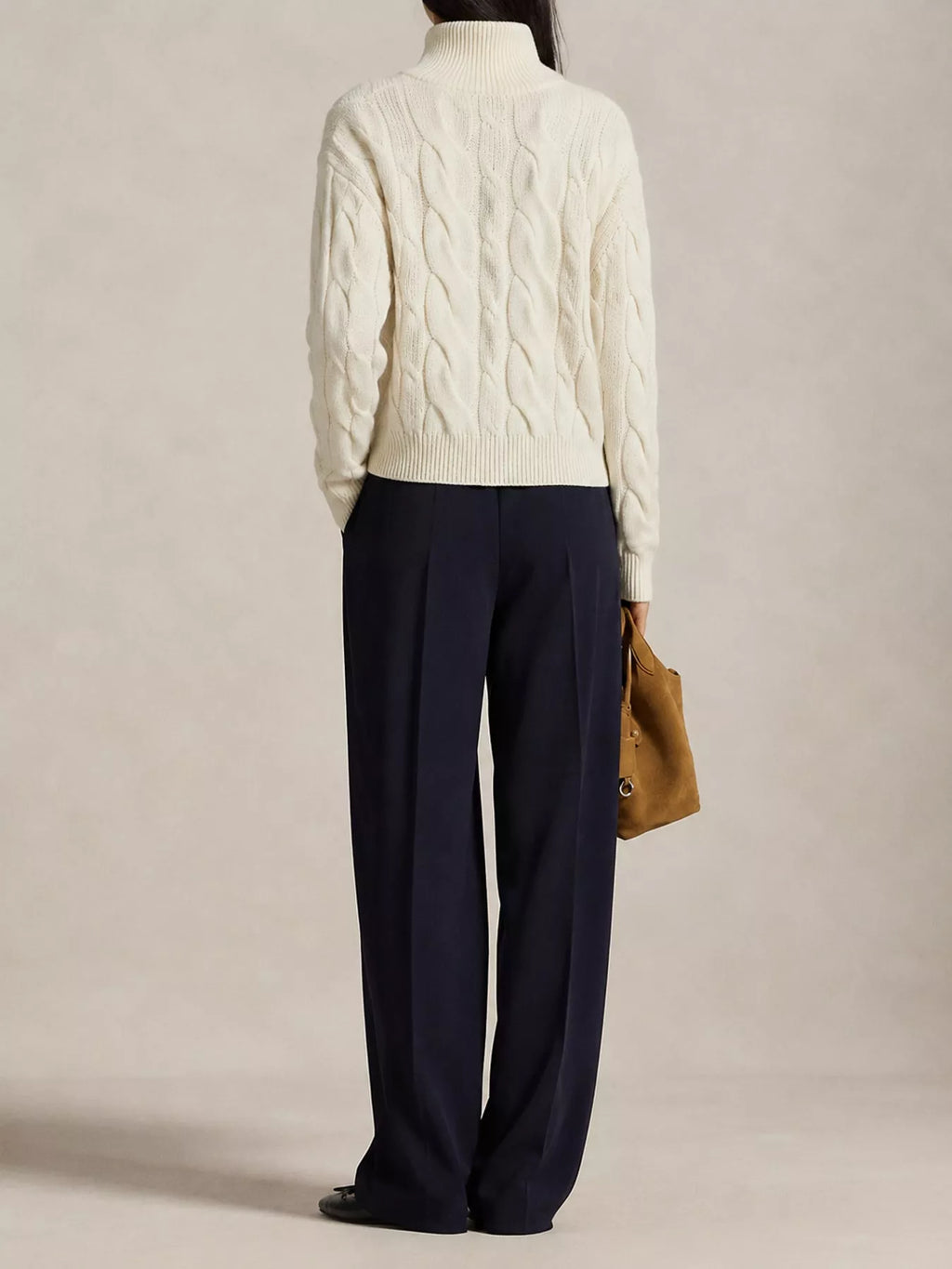 Cable Knit Button Up Cardigan