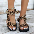 Open Toe Platform Sandals