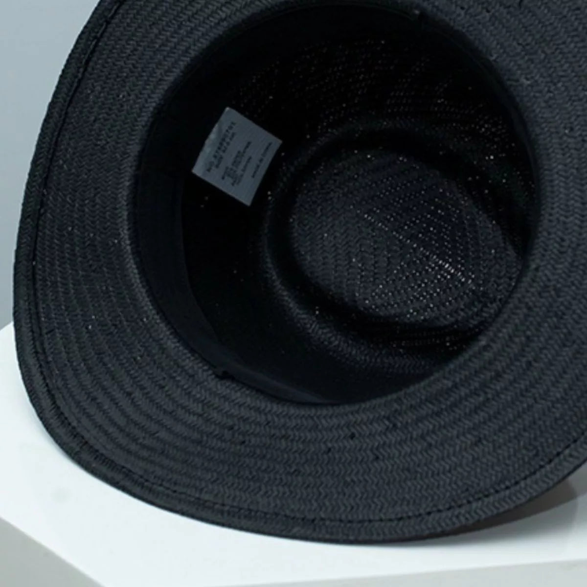 Straw Boater Hat with Ribbon