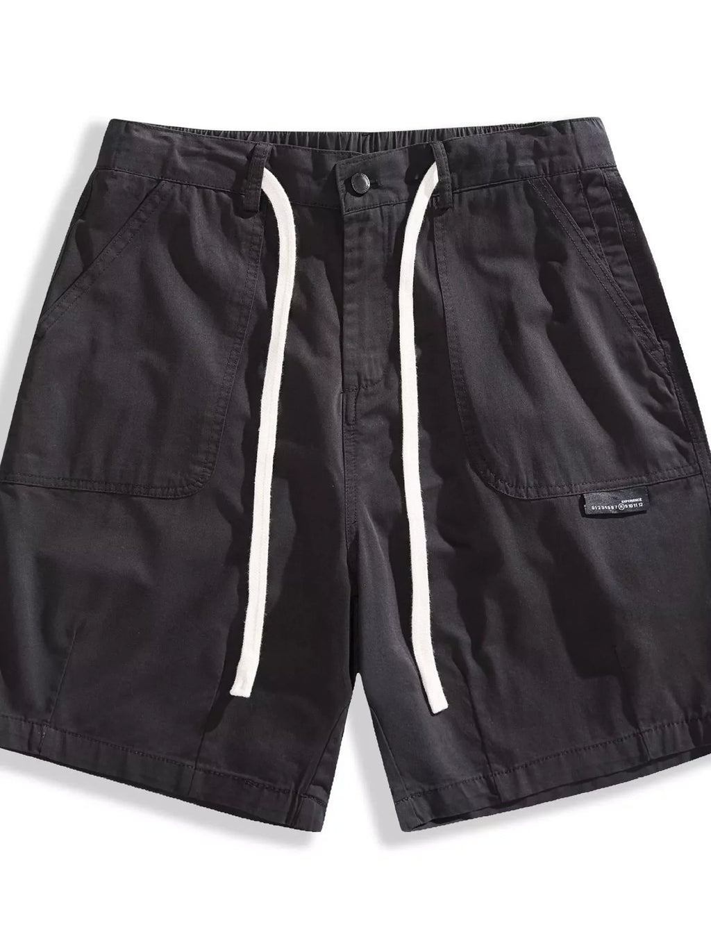 Men's Full Size Cargo Drawstring Shorts Plus Size