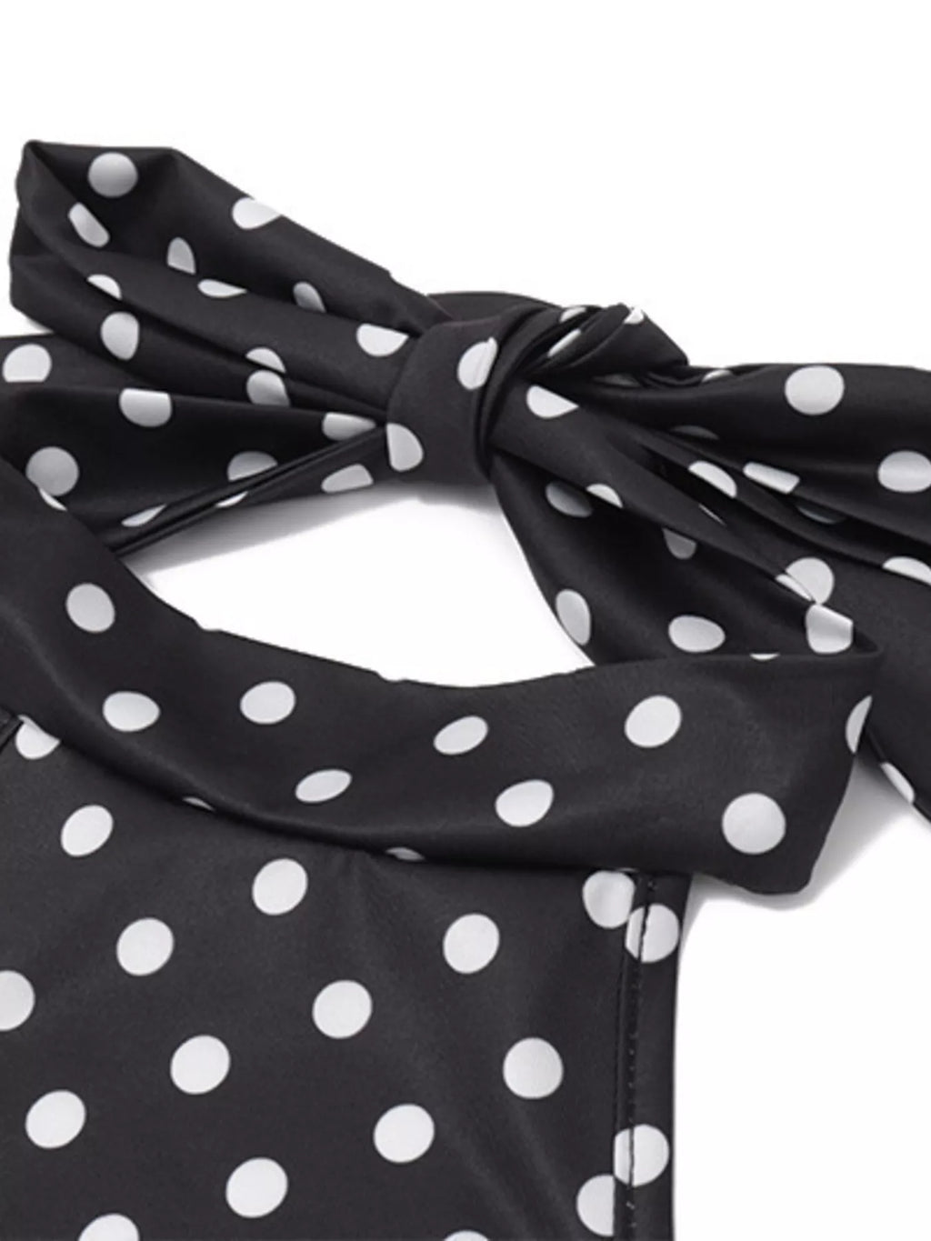 Polka Dot Sleeveless Mini Dress