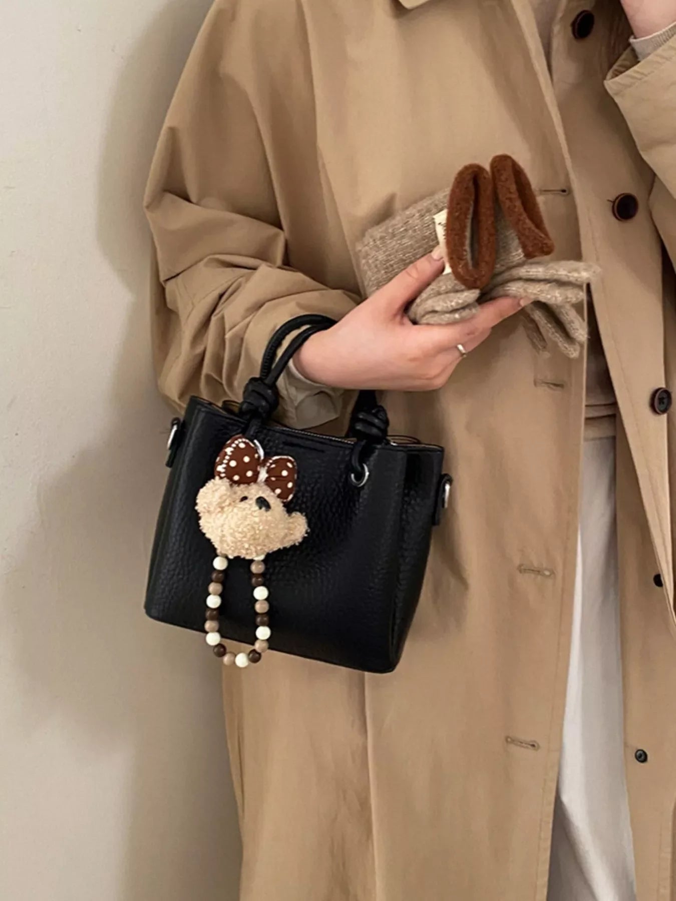 PU Leather Crossbody Bag