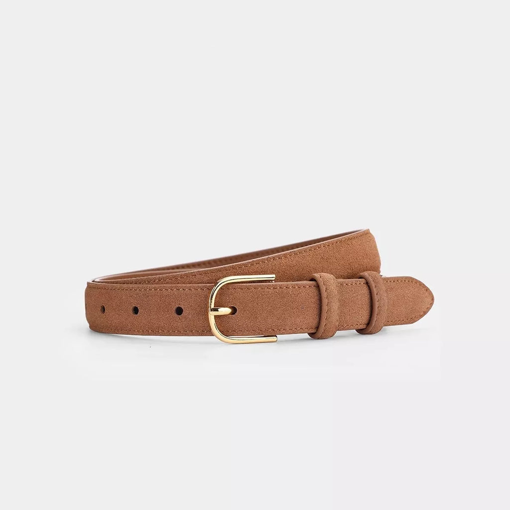 Adjustable Golden Buckle Belt