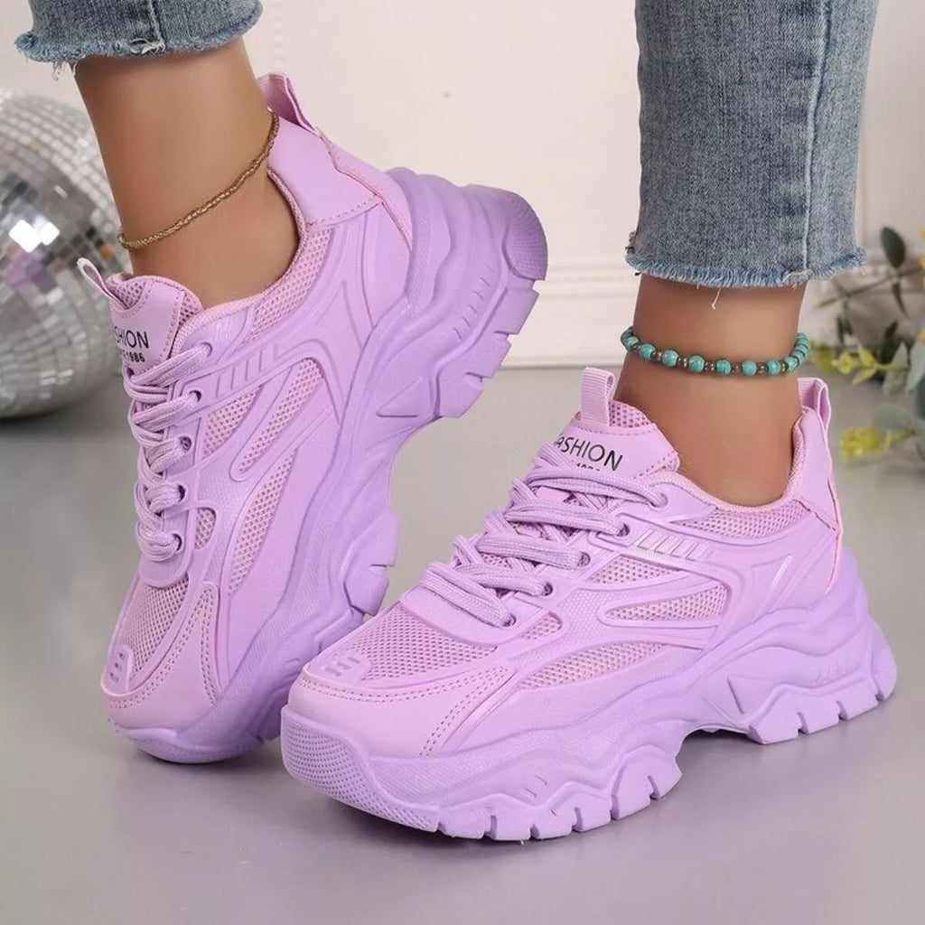 Round Toe Platform Athletic