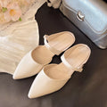 Point Toe Flats Sandals