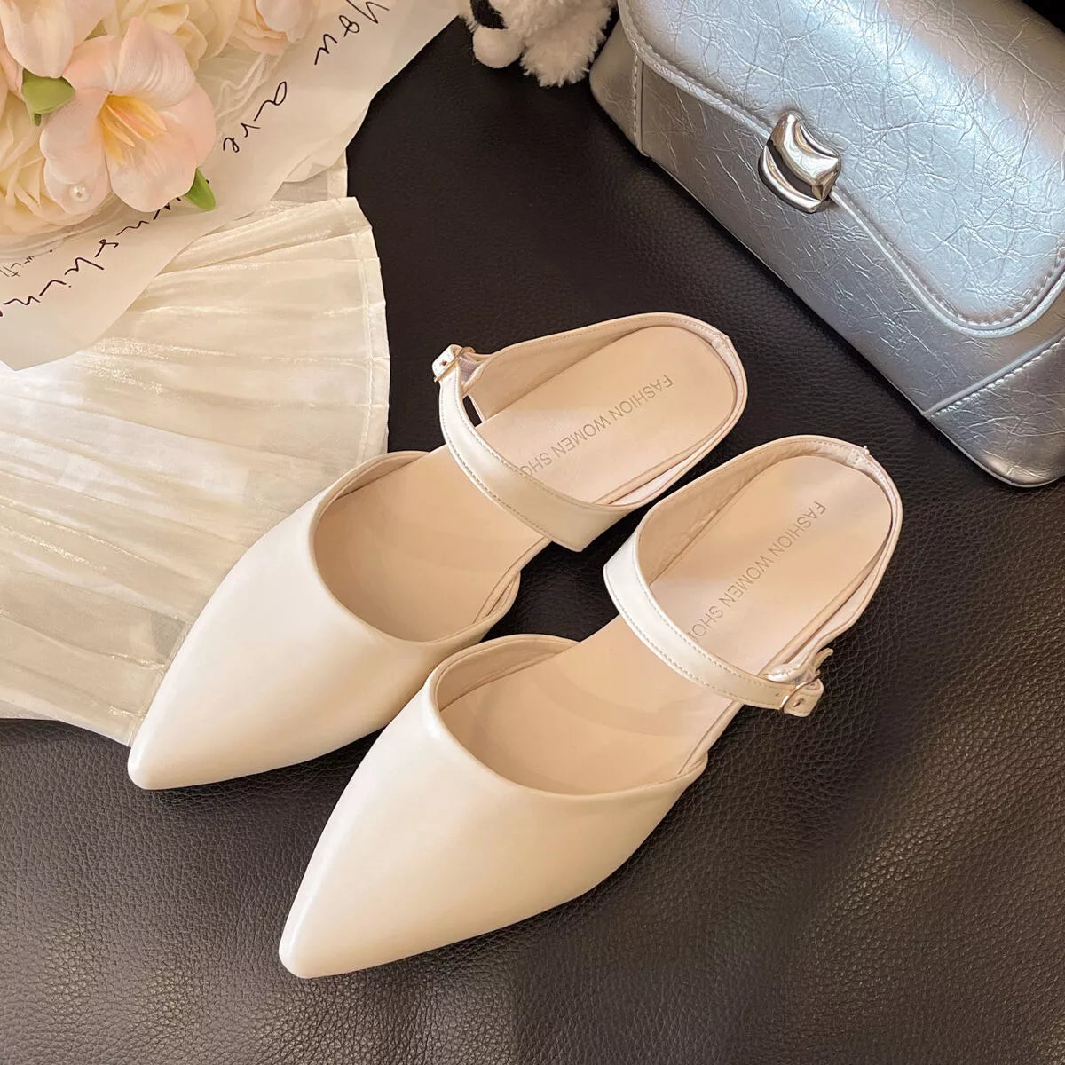 Point Toe Flats Sandals