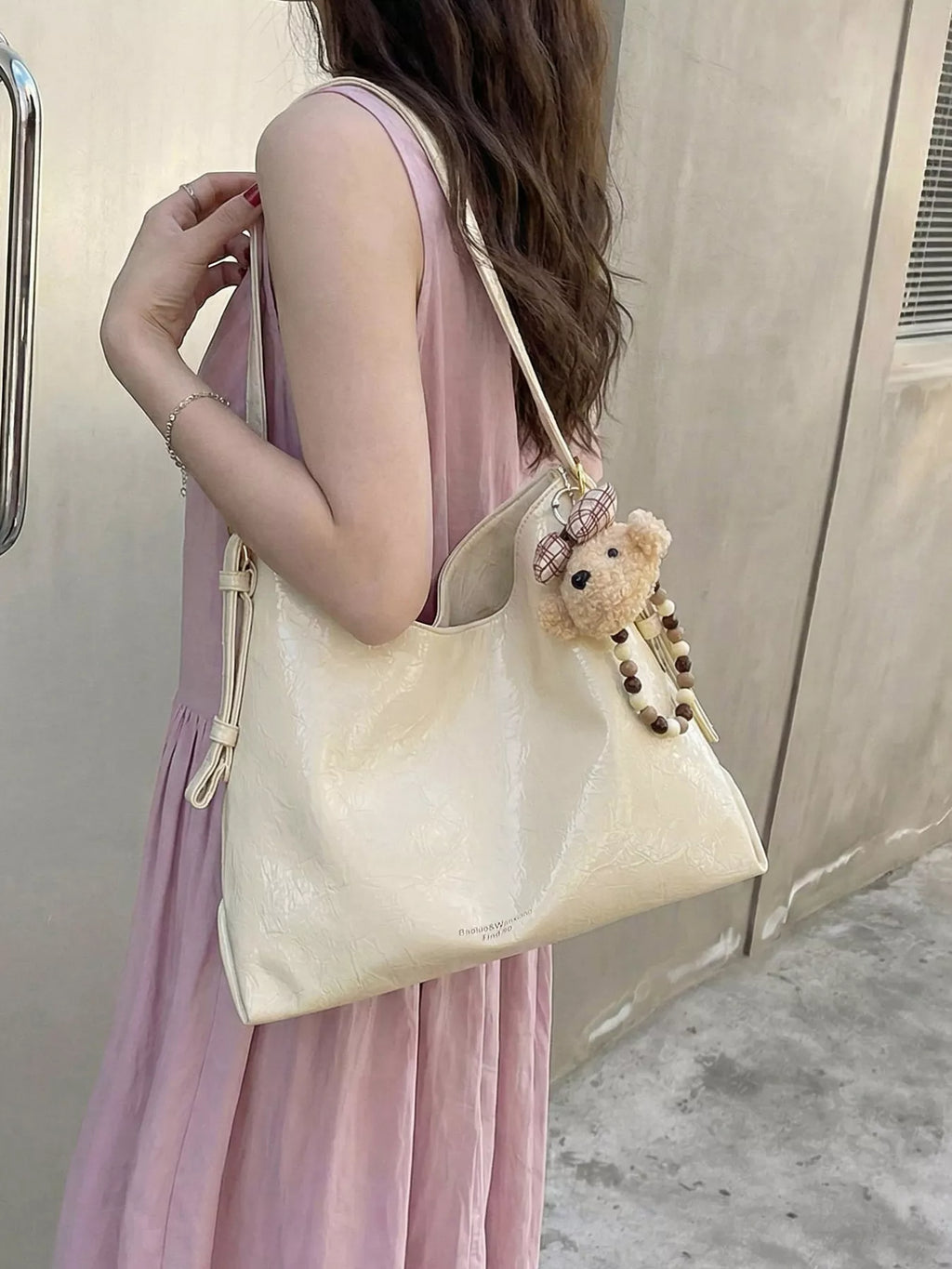 PU Leather Shoulder Bag