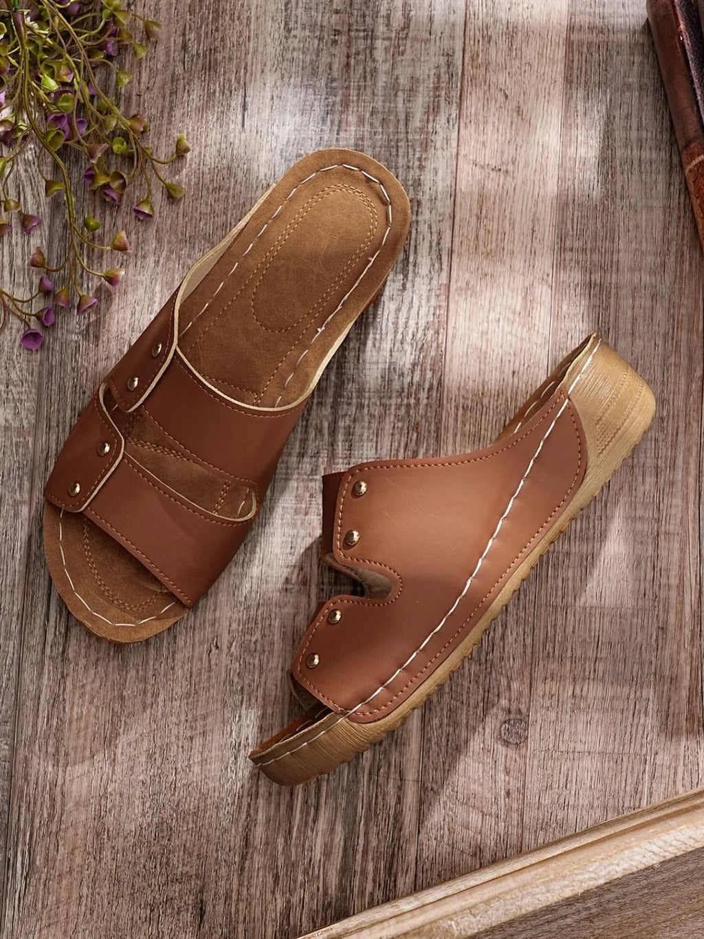 Open Toe Wedge Sandals