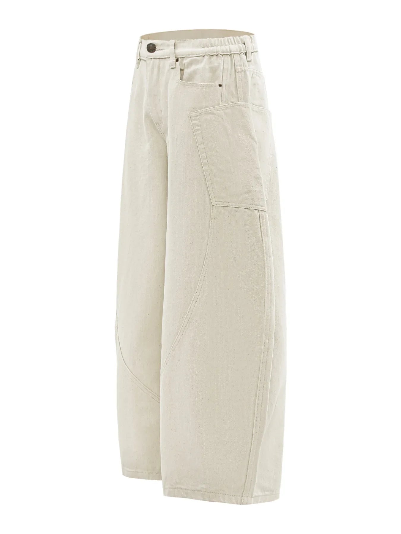 Men's Multi Pocket Curved Jeans