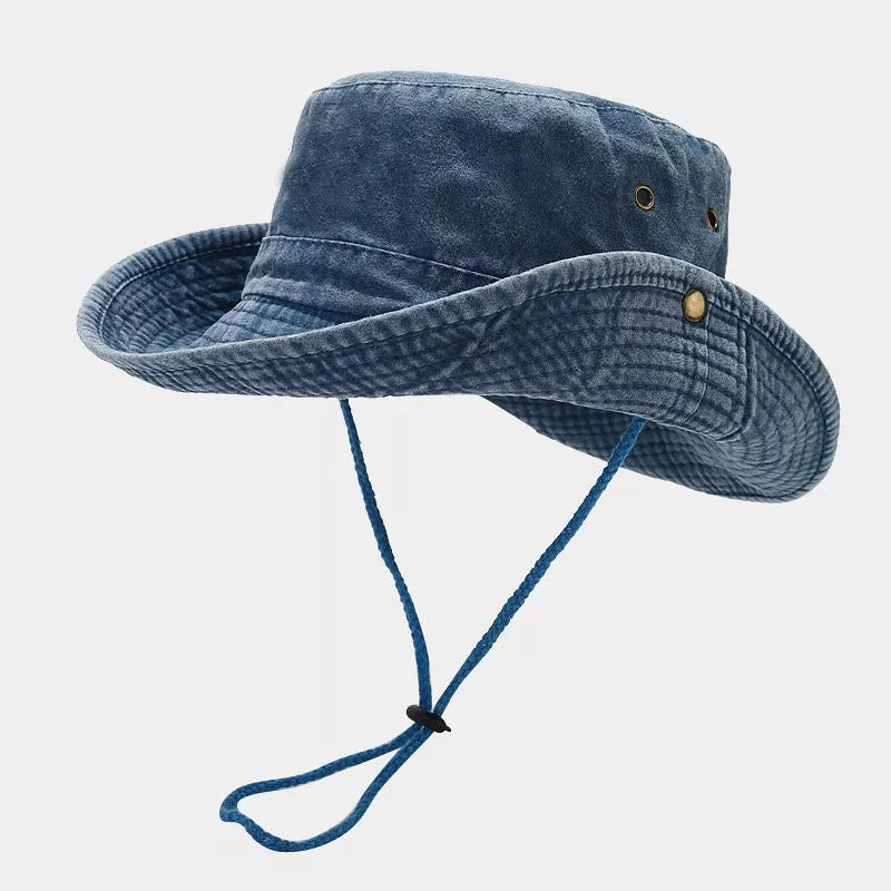 Wide-Brim Sun Hat