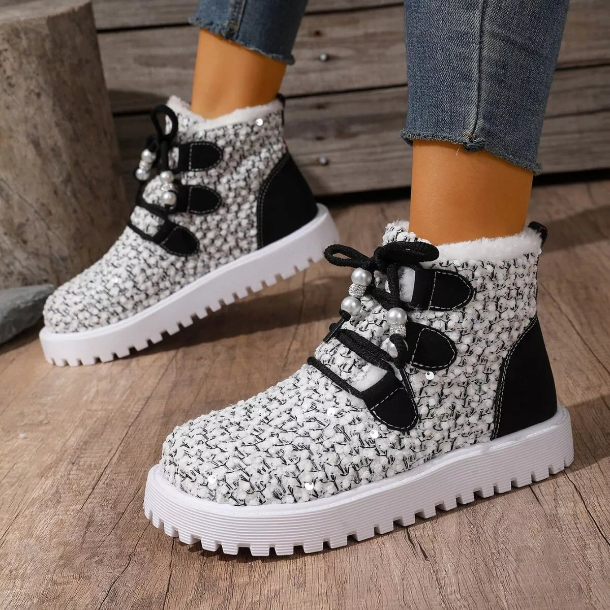 Lace Up Ankle Boots