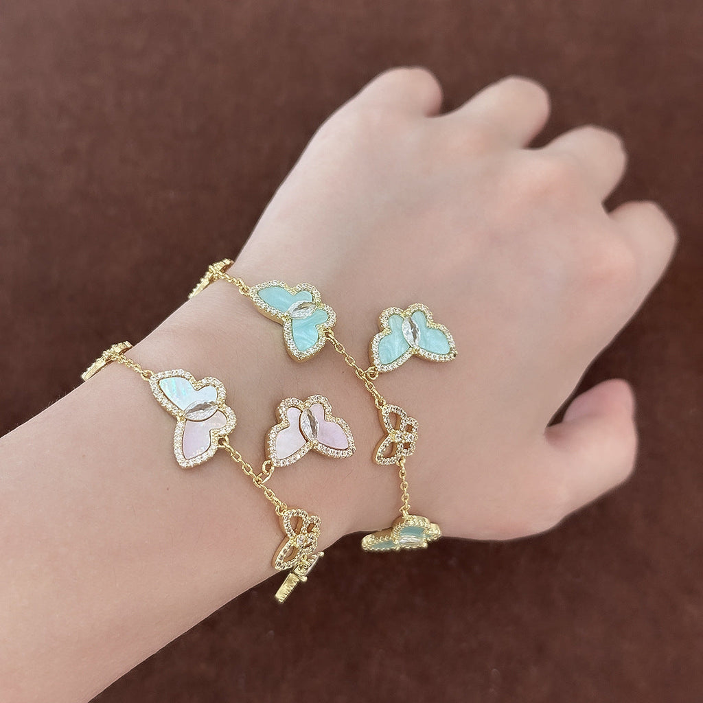 Butterfly Bracelet High-end Niche Womens Jewelry