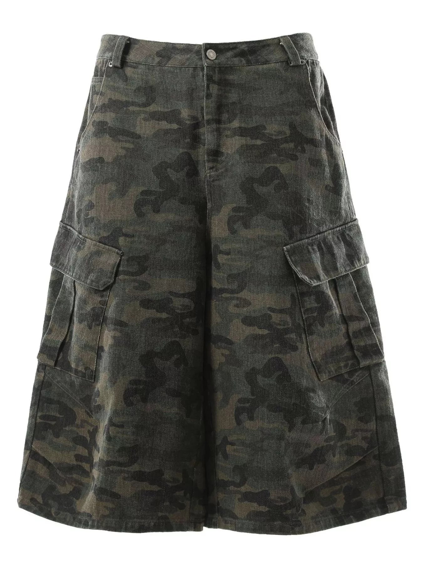 Men's Camouflage Cargo Capris