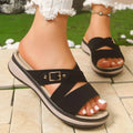 Open Toe Wedge Sandals