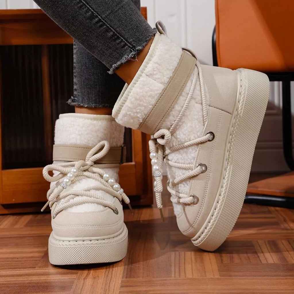 Lace Up Platform Boots