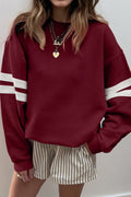 Varsity Sweatshirt - Red Dahlia
