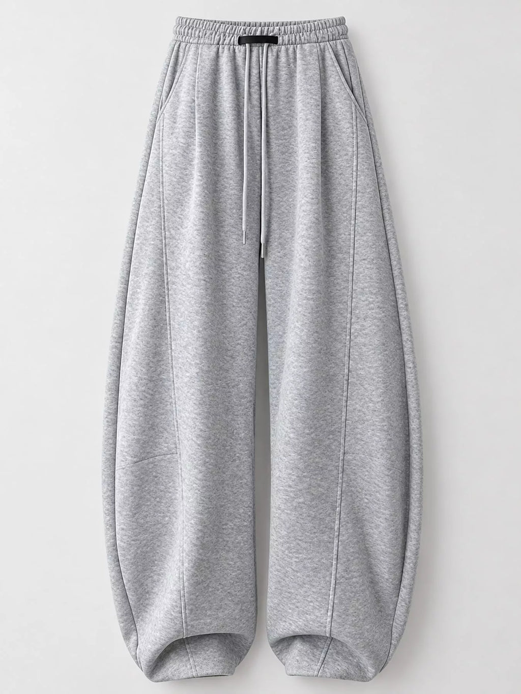 Full Size Drawstring Loose Fit Wide-Leg Sweatpants Plus Size