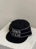 Embroidered Slogan Baseball Cap