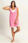 V-Neck Sleeveless Romper with Pockets