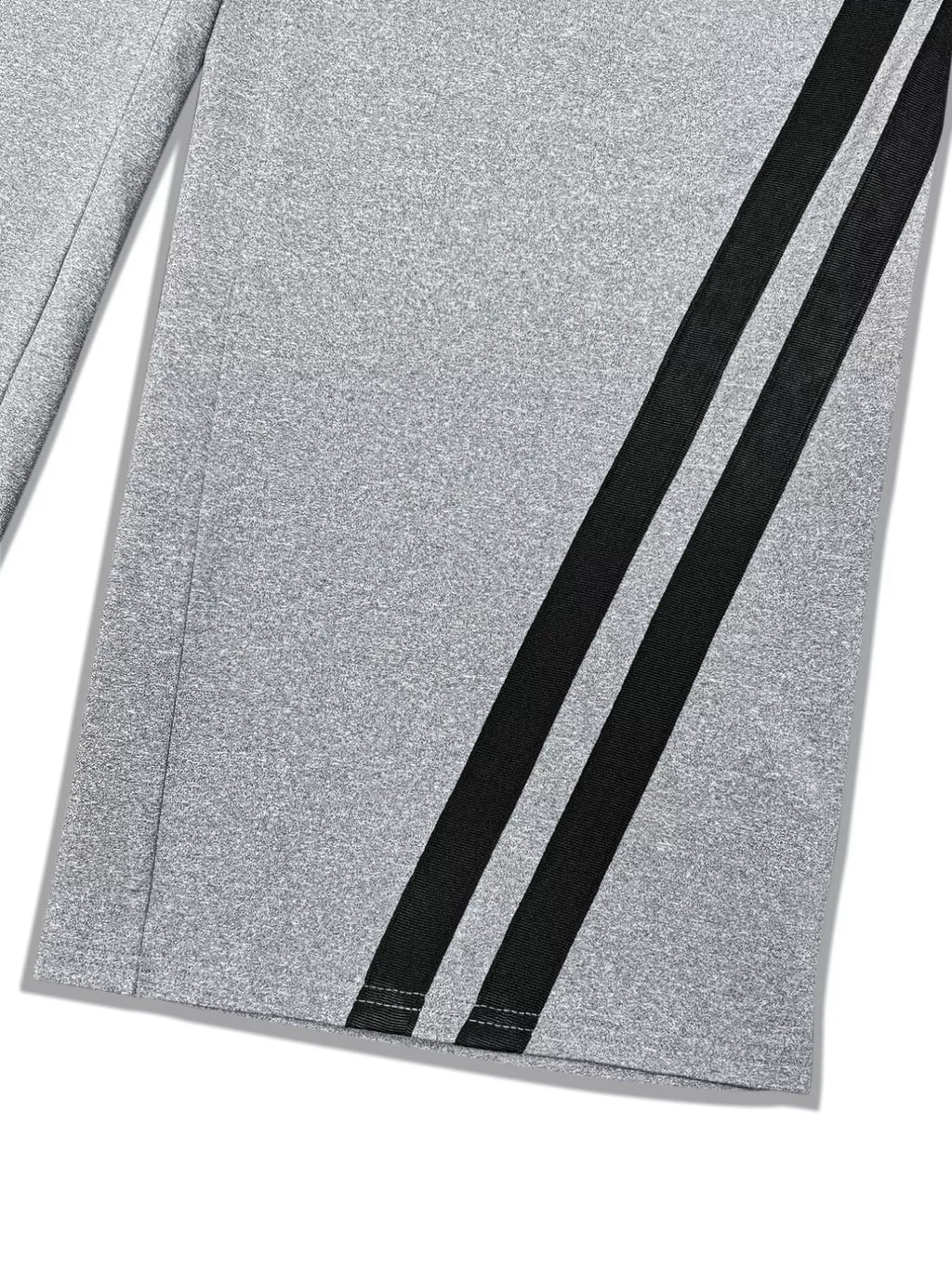 Plus Size Striped Contrast Wide Leg Pants