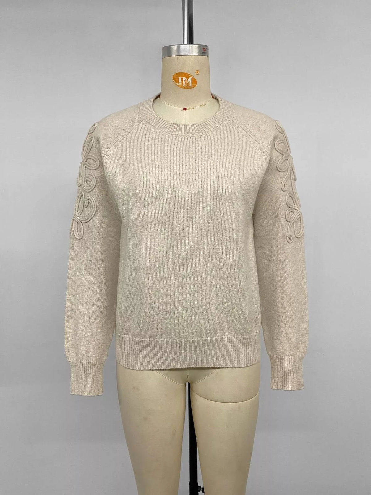 Floral Raglan Sleeve Sweater