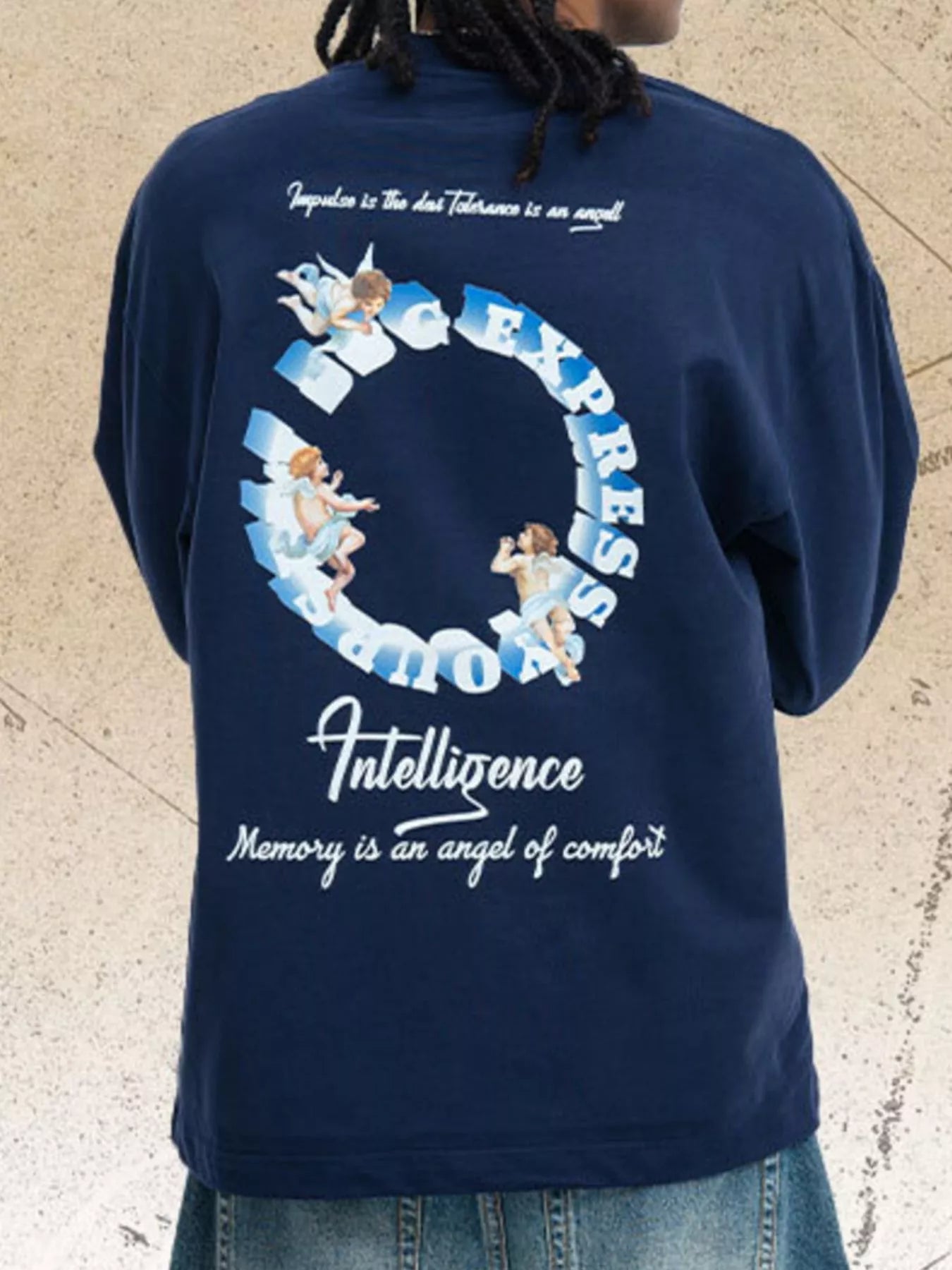 Men's Graphic Long Sleeve T-Shirt