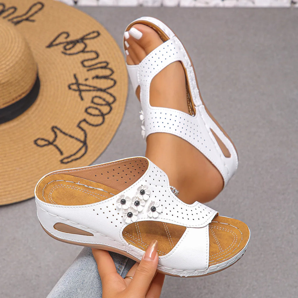 Open Toe Wedge Sandals