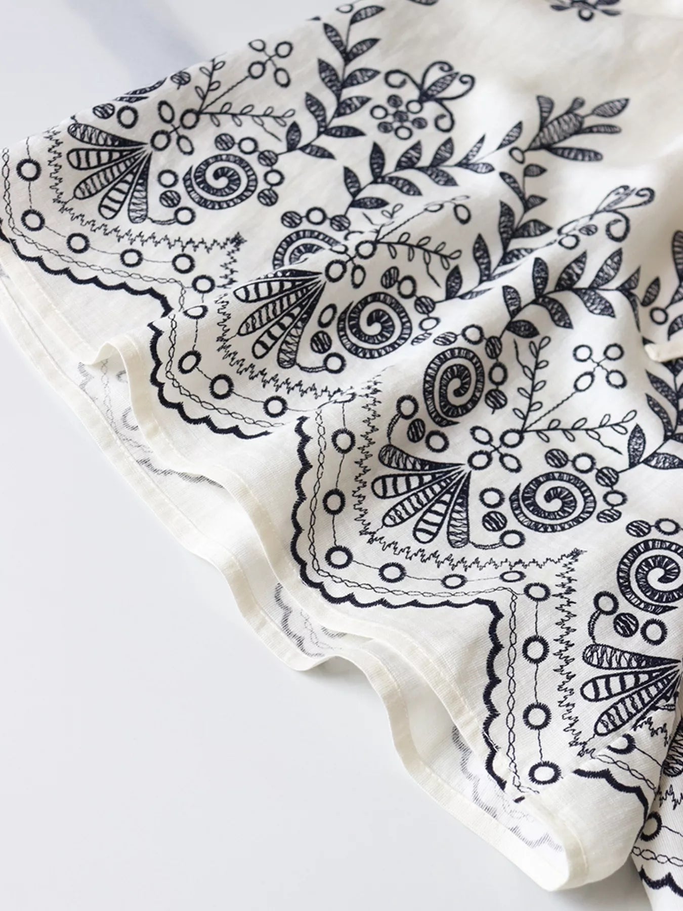 Printed Surplice Half Sleeve Romper