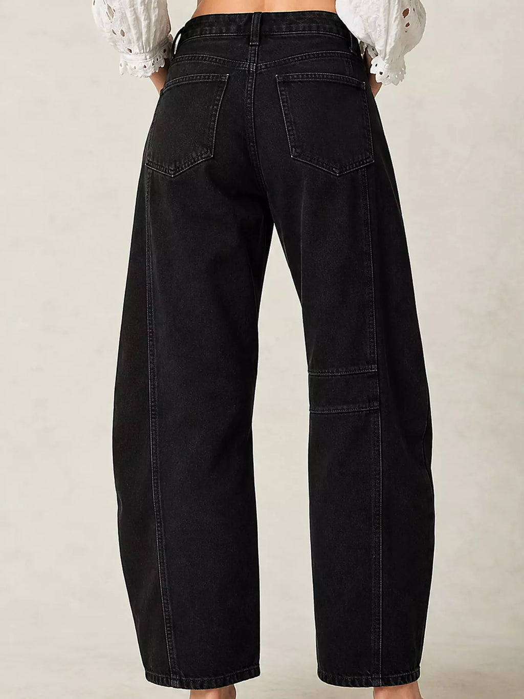 Barrel-Leg Jeans