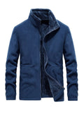 Men's Plus Size Fleece Lined Full Zip Outerwear