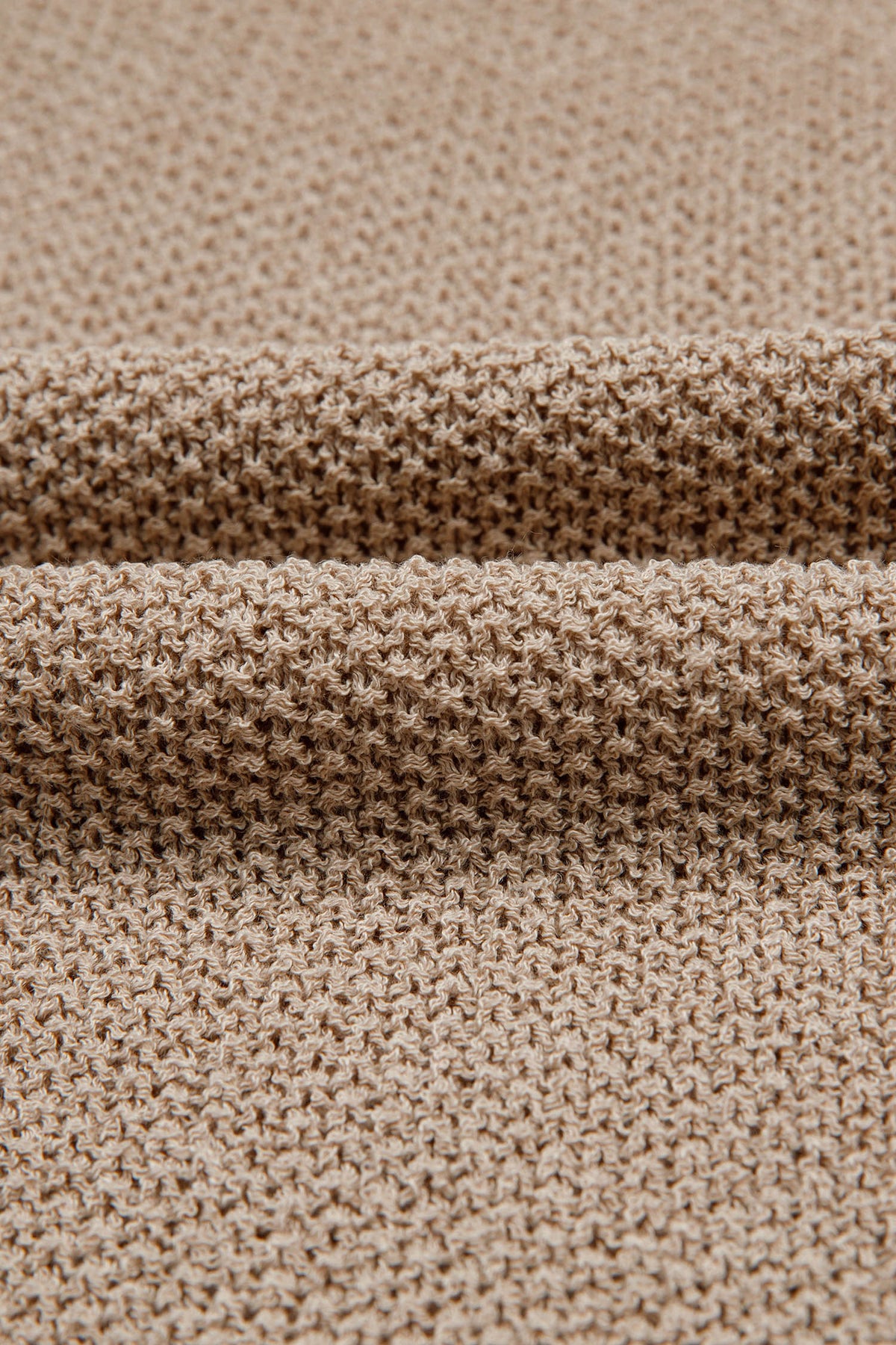 Colorblock Knit V-Neck Sweater