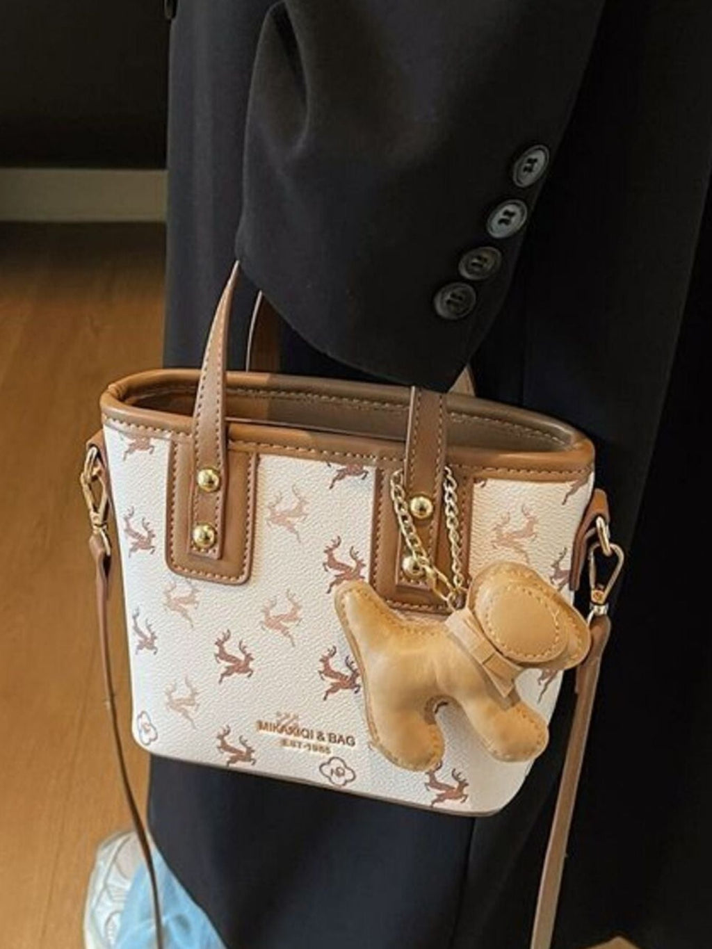 Lightweight Printed Crossbody Bag