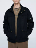 Men's Plus Size Casual Zip Up Lightweight Jacket