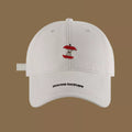 Embroidered Apple Core Baseball Cap