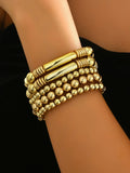 5-Piece Beaded Bracelet Set