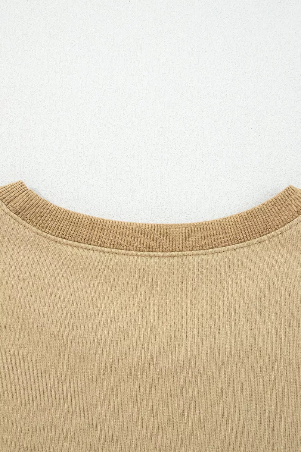 Star Patch Crew Neck Sweatshirt