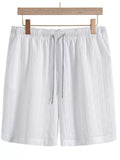 Men's Textured Drawstring Shorts