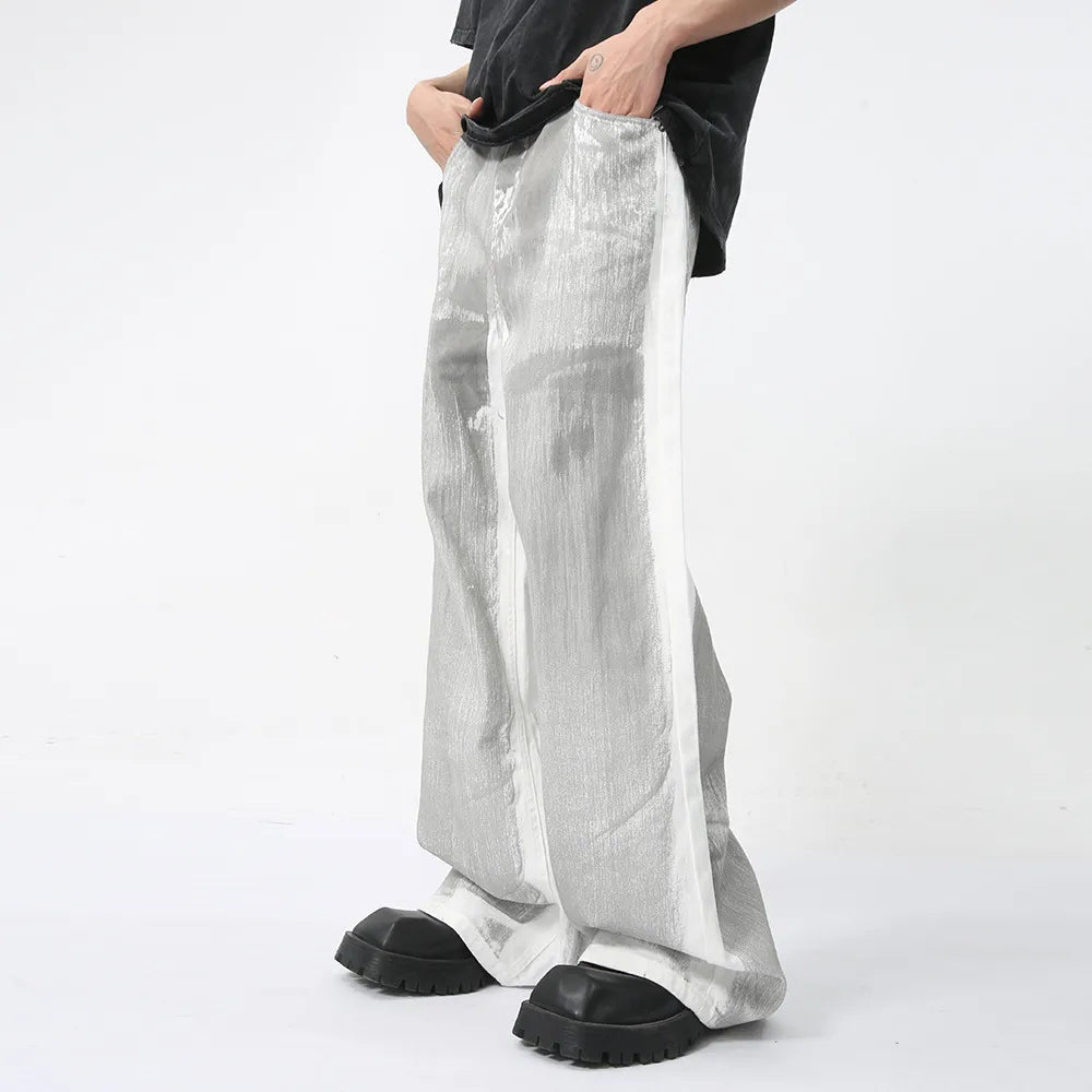 Wide Leg Jeans with Pockets