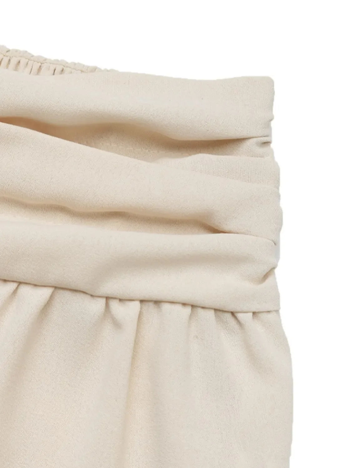 Ruched High Waist Joggers
