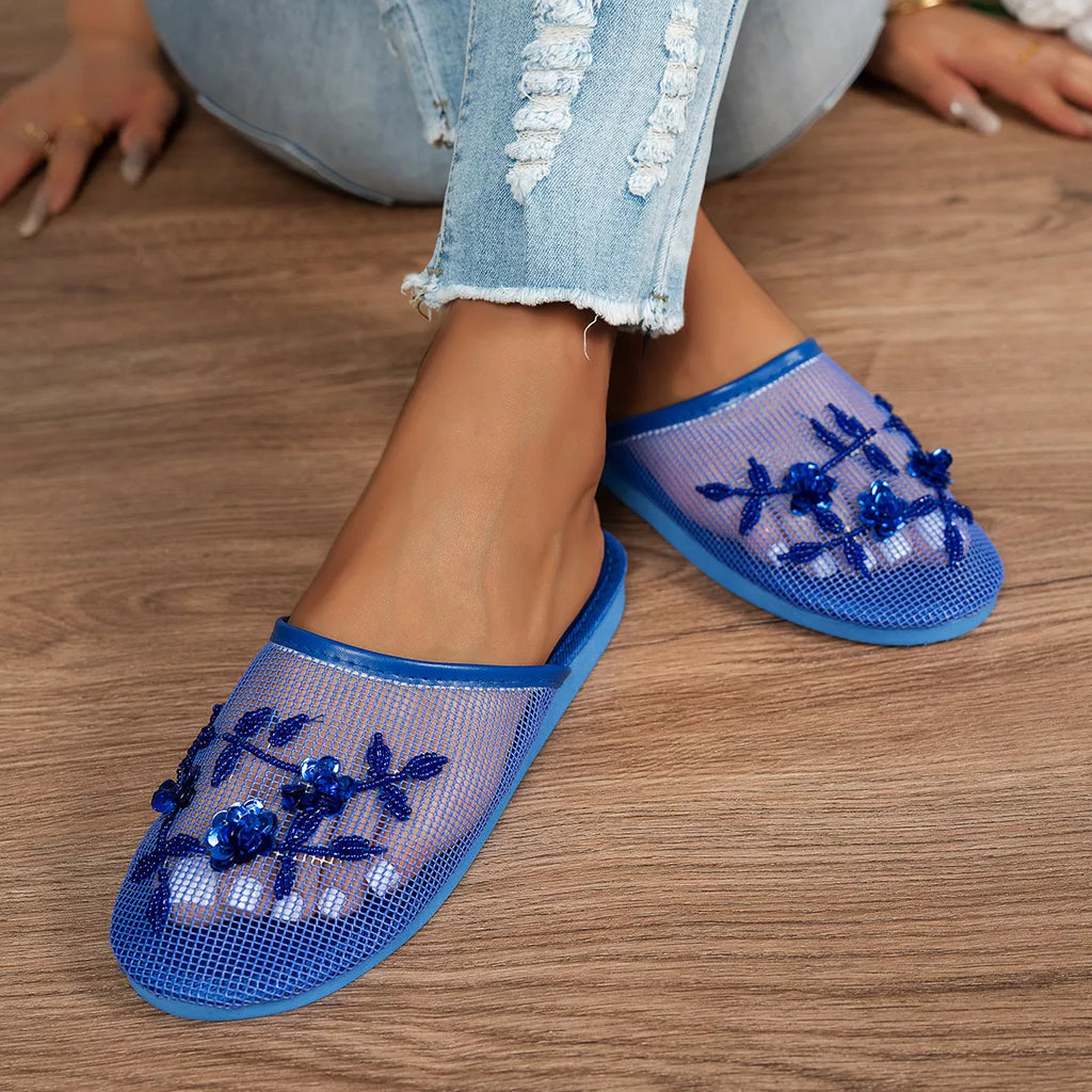 Round Toe Flats Sandals