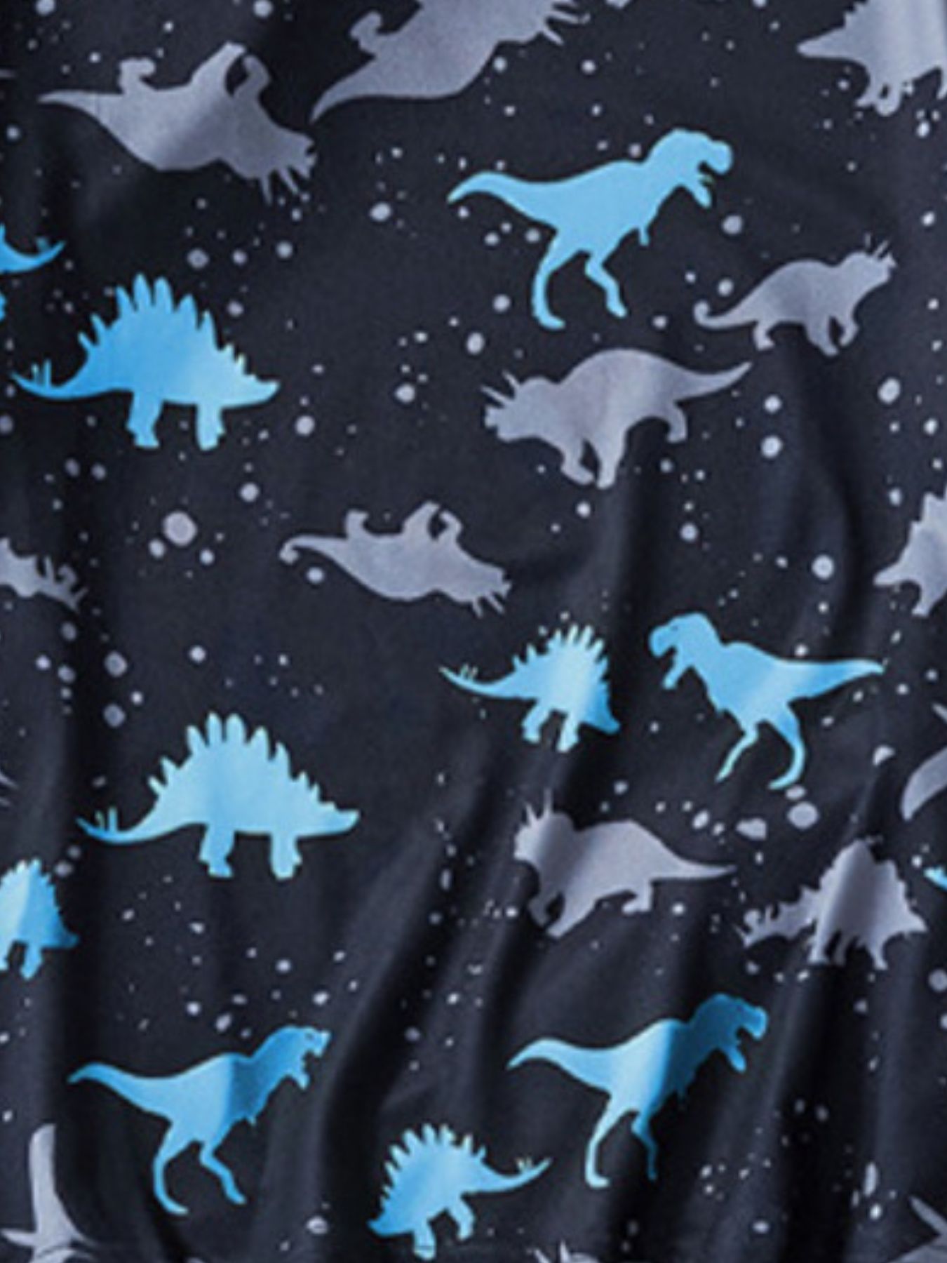 Children's Dinosaur Print Tee & Shorts Set