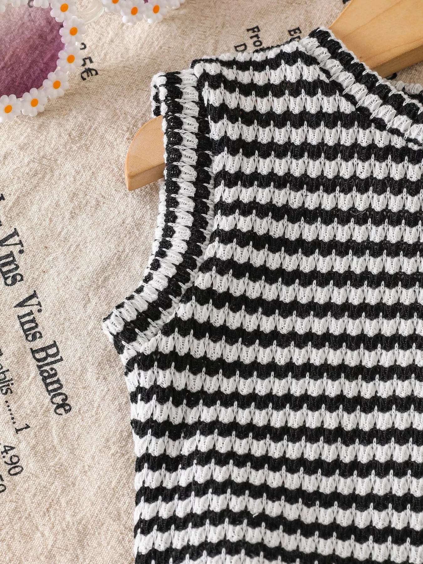 Children's Striped Tank and Shorts Set