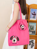 Cartoon Print Lightweight Handbag
