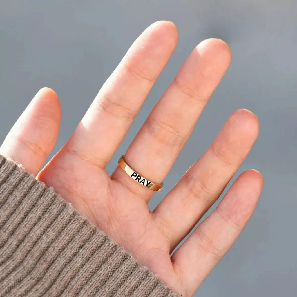 925 Sterling Silver Cross Ring